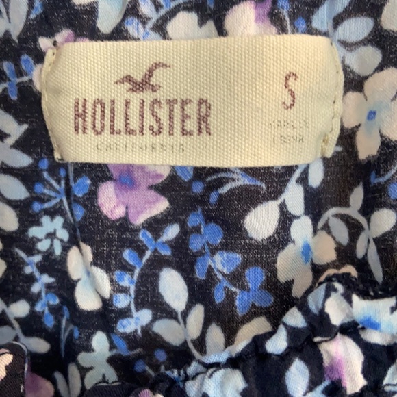 Hollister Bright Floral Mini Dress SZ Small - Picture 3 of 5